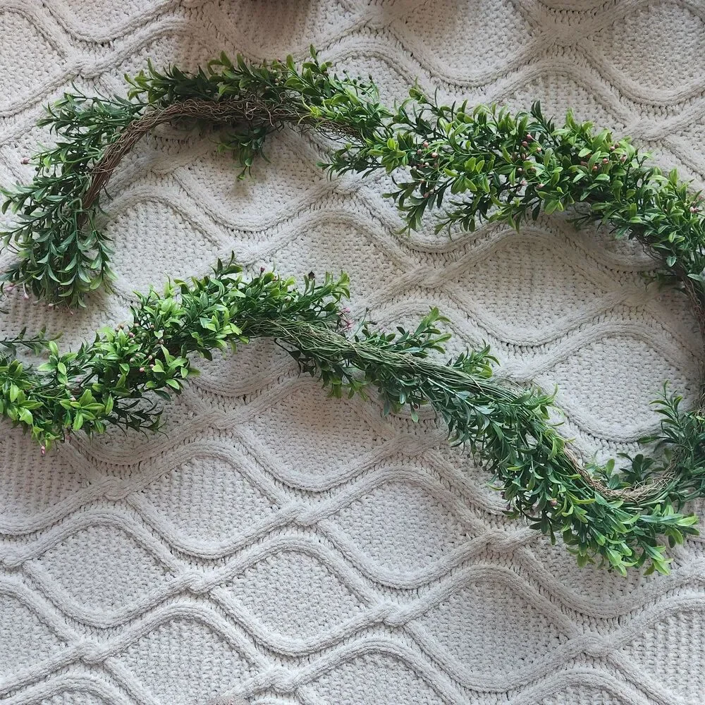 New 6 ft. Pink floral garland